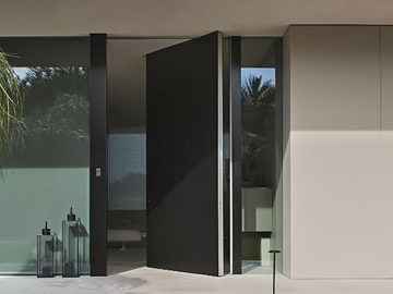 SYNUA - Pivot Corian® safety door by OIKOS VENEZIA - view 2